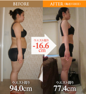 ビフォーアフター 9 ブログ Lunasia ルナシア 京都烏丸 大阪梅田のインドエステ発の痩身マッサージ エステサロン